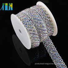 Crystal Cup Rhinestone Applique Trimming For Bridal Crystal Sash Wedding Belt